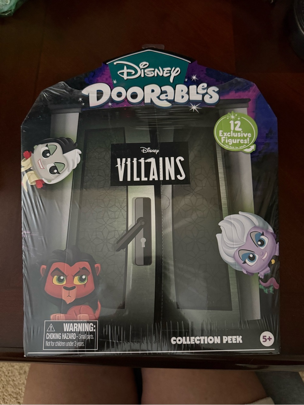 Disney Doorables Villains Collection Peek - Black, Purple, Green Accents